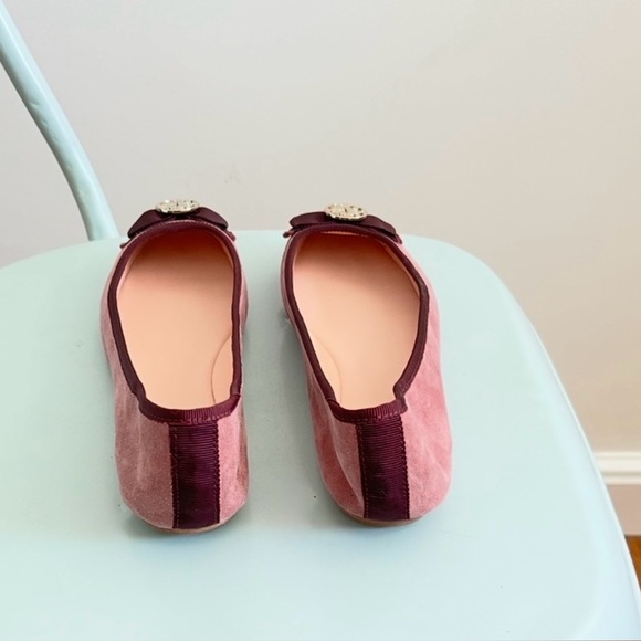 New KATE SPADE Fontana Ballet Flats W8 in Deep Rose - Picture 5 of 8
